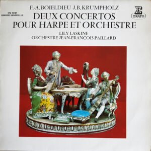 François-Adrien Boieldieu / Johann Baptist Krumpholtz, Lily Laskine, Orchestre De Chambre Jean-François Paillard – Deux Concertos Pour Harpe Et Orchestre
