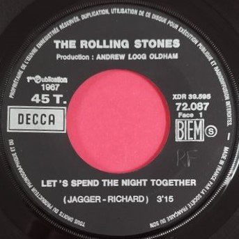 The Rolling Stones - Let's Spend The Night Together / Ruby Tuesday