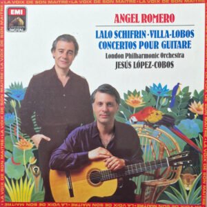 Angel Romero, Lalo Schifrin, Heitor Villa-Lobos, London Philharmonic Orchestra, Jesús López-Cobos – Concertos Pour Guitare