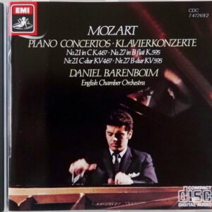 Wolfgang Amadeus Mozart, Daniel Barenboim, English Chamber Orchestra – Piano Concertos Nos. 21 & 27 Klavierkonzerte Nos. 21 & 27