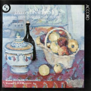 Johannes Brahms – Rama Jucker, Werner Giger – Les Deux Sonates Pour Violoncelle Et Piano