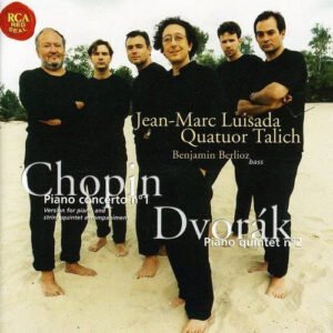 Frédéric Chopin, Antonín Dvořák, Jean-Marc Luisada, Talich Quartet – Piano Concerto N°1  – Pîano Quintet N°2