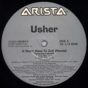 Usher – U Don&rsquo;t Have To Call (Remix)