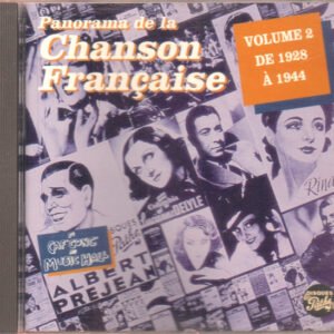 Various – Panorama De La Chanson Française Volume 2 de 1928 à 1944