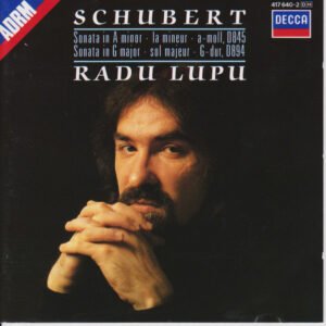 Franz Schubert, Radu Lupu – Sonata In A Minor • Sonata In G Major