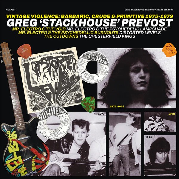 Greg Prevost - Vintage Violence: Barbaric, Crude & Primitive 1975-1979